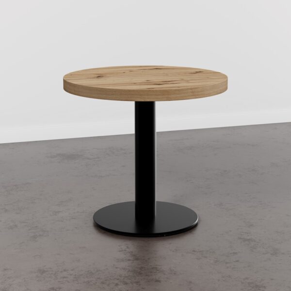 Plateau de table rond Gastro | Chêne Artisan | Diamètre 80 cm – Image 4