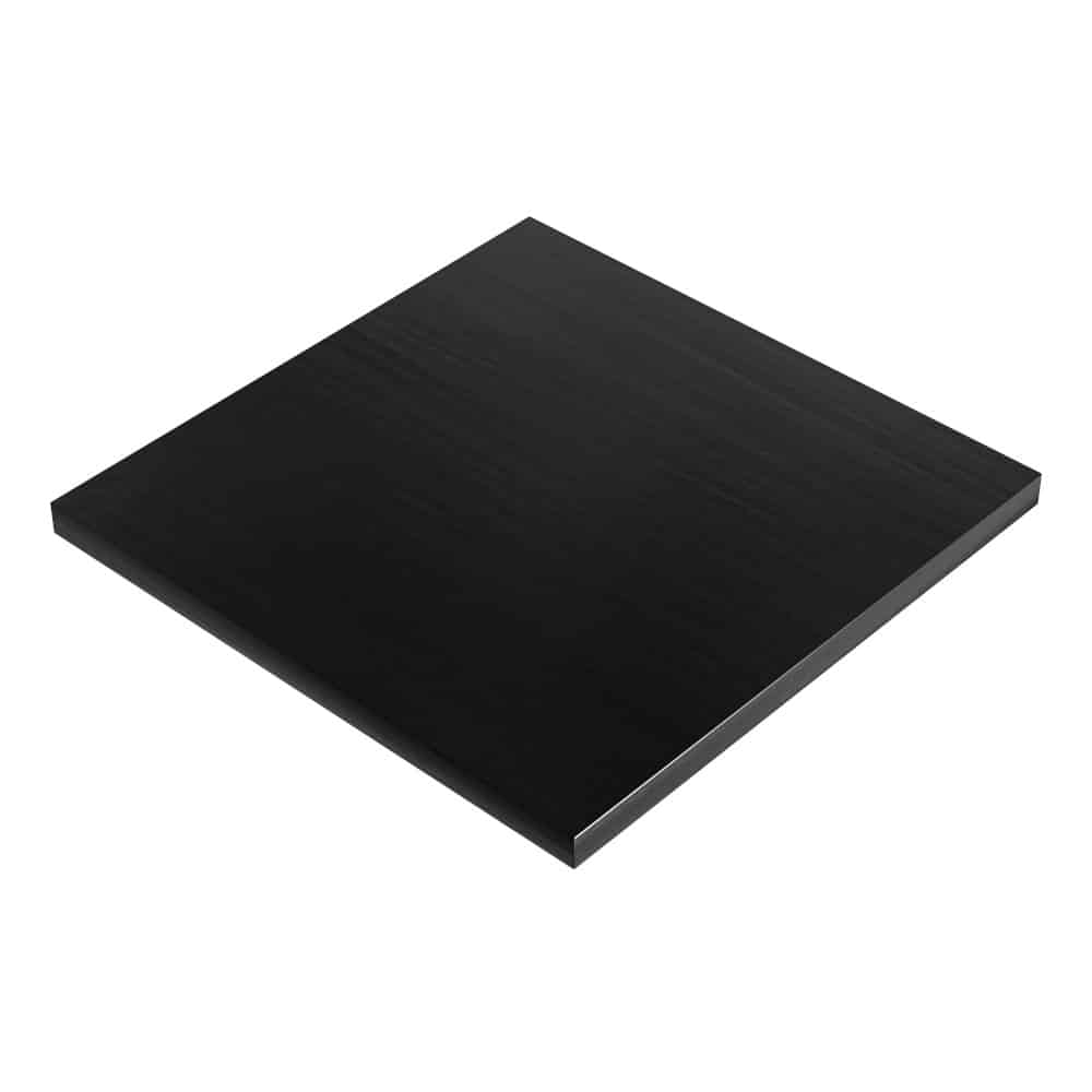 Plateau de table Gastro | Aspect bois foncé | 60x60 cm