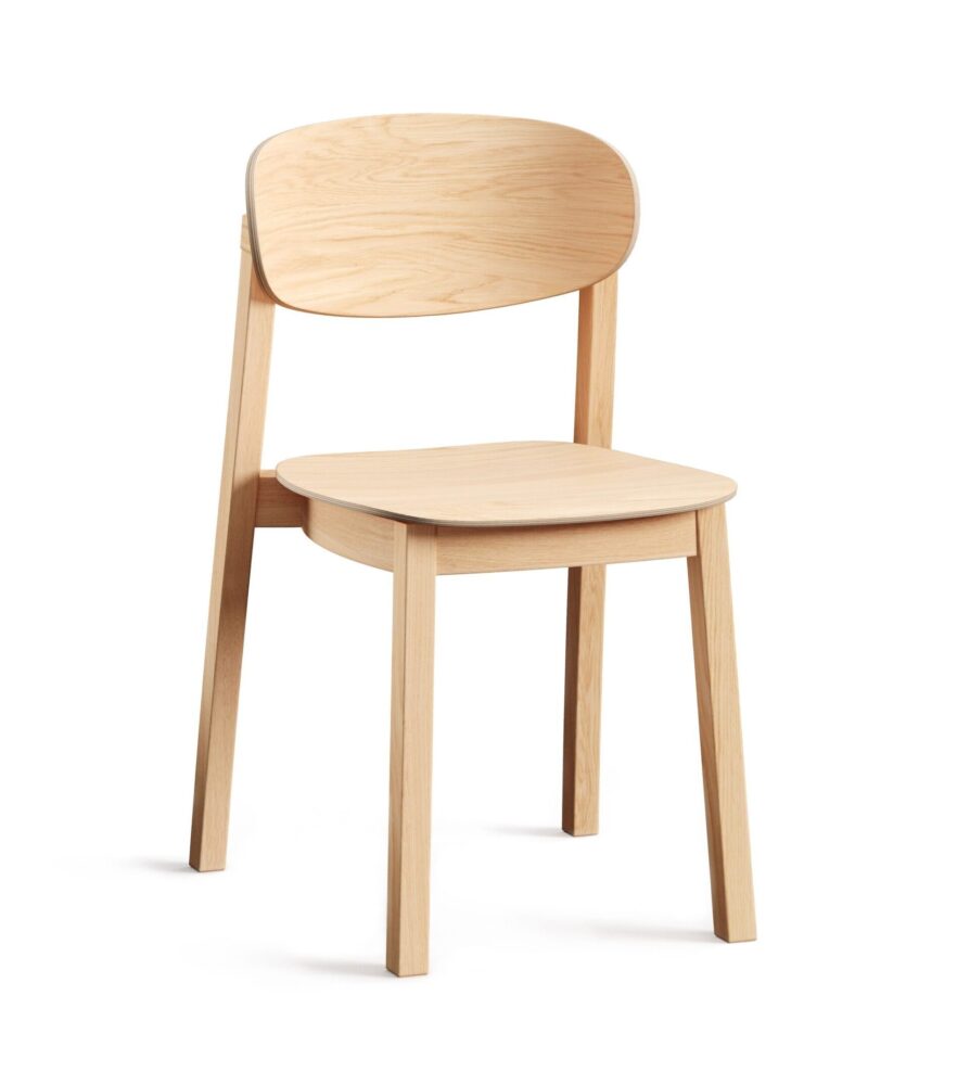 NOUVEAUTE 2024 | Fameg Designer Restauration Chaise | Linia | Assise en bois |