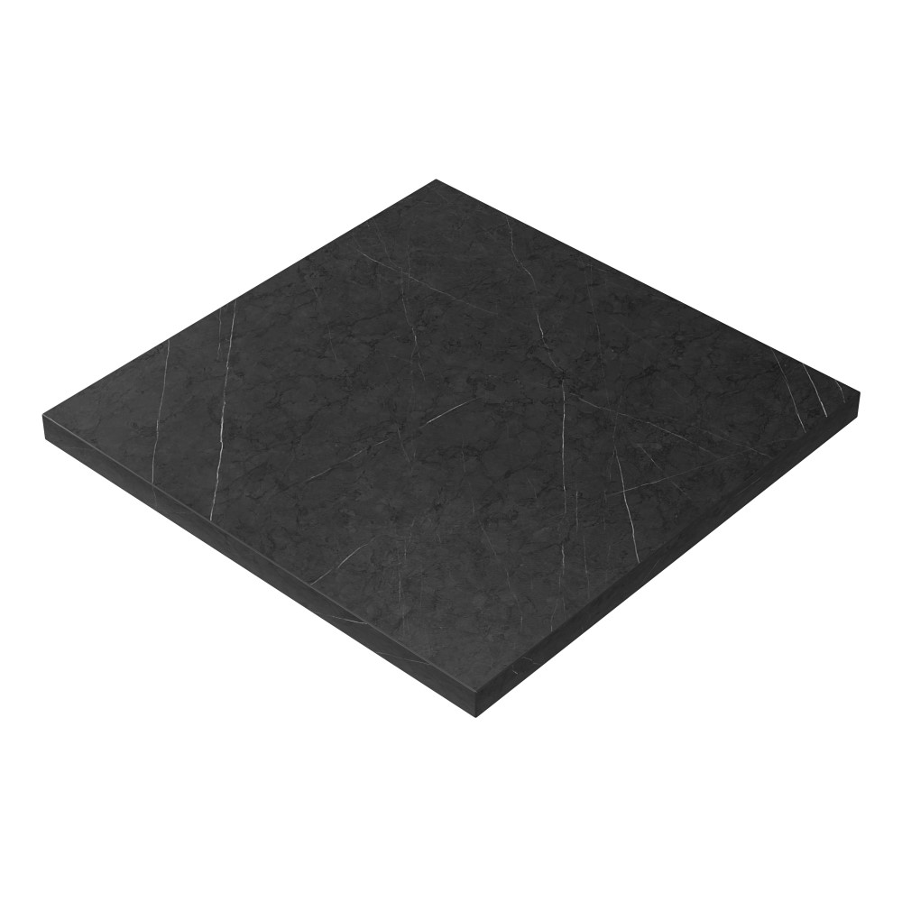Plateau de table Gastro | Marbre foncé | 60x60 cm