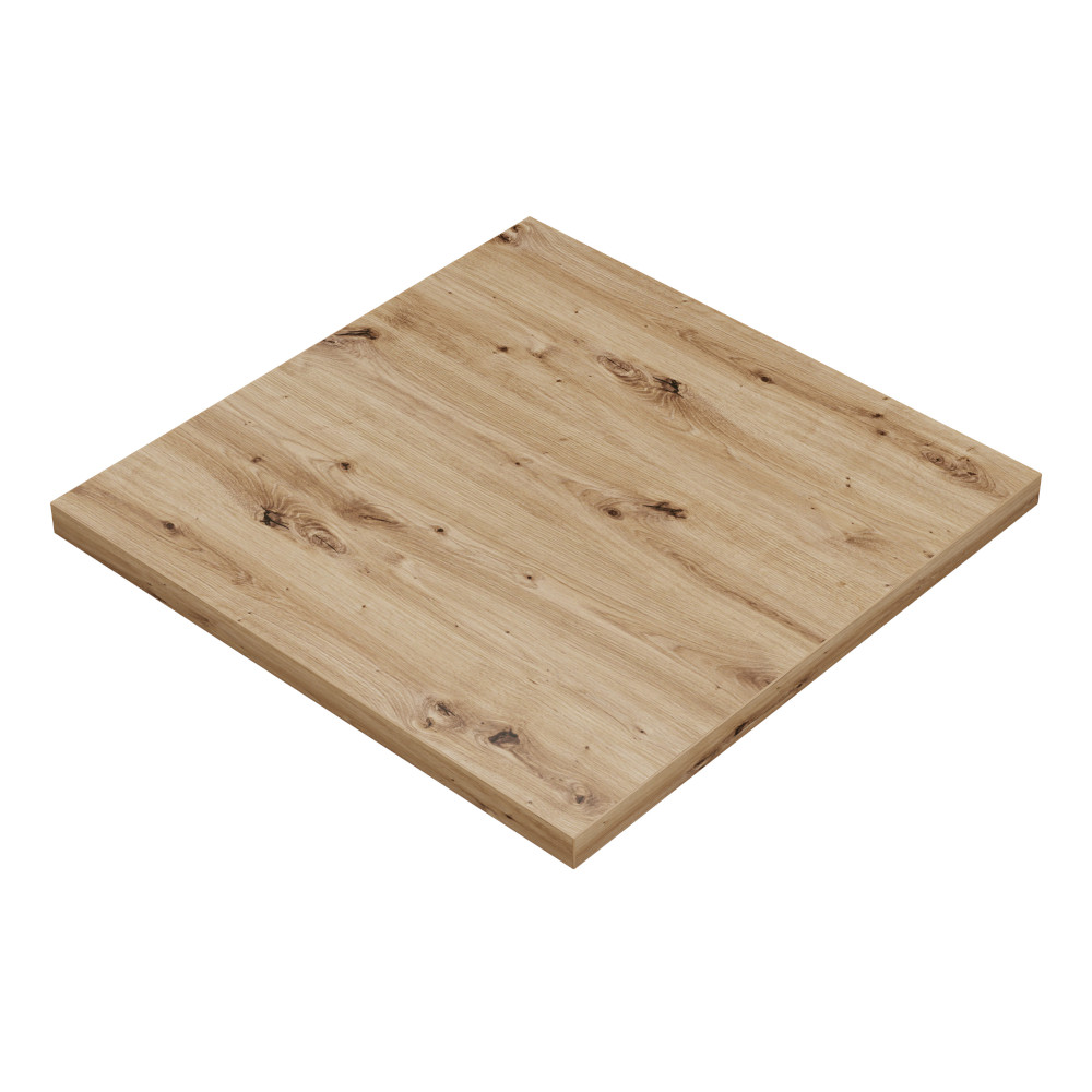 Plateau de table Gastro | Chêne Premium Artisan | 60x60 cm | 38 mm