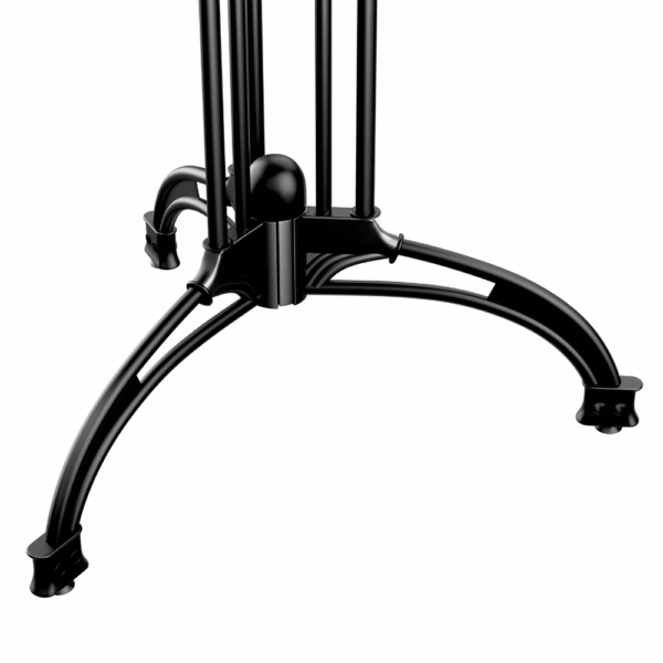 Restauration Outdoor Table de terrasse Martin | HPL Compact 70x70 cm | Ardoise graphite – Image 3