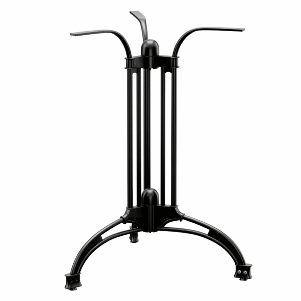 Restauration Outdoor Table de terrasse Martin | HPL Compact 70x70 cm | Ardoise graphite – Image 5