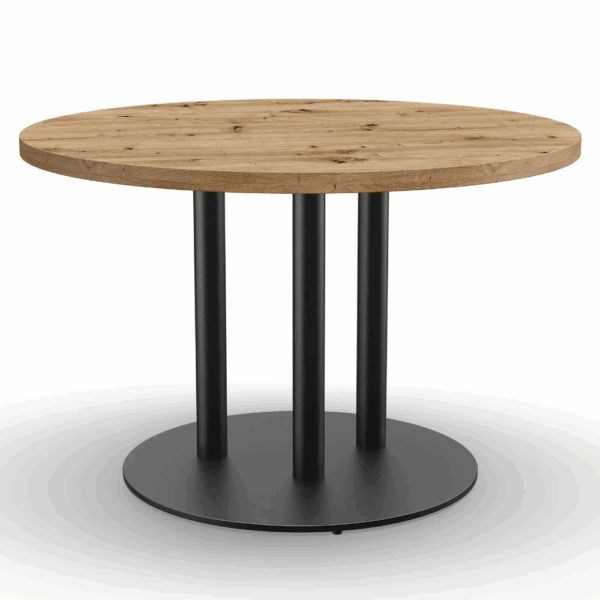 Plateau de table Restauration | Chêne Artisan | Ø 110 cm – Image 3
