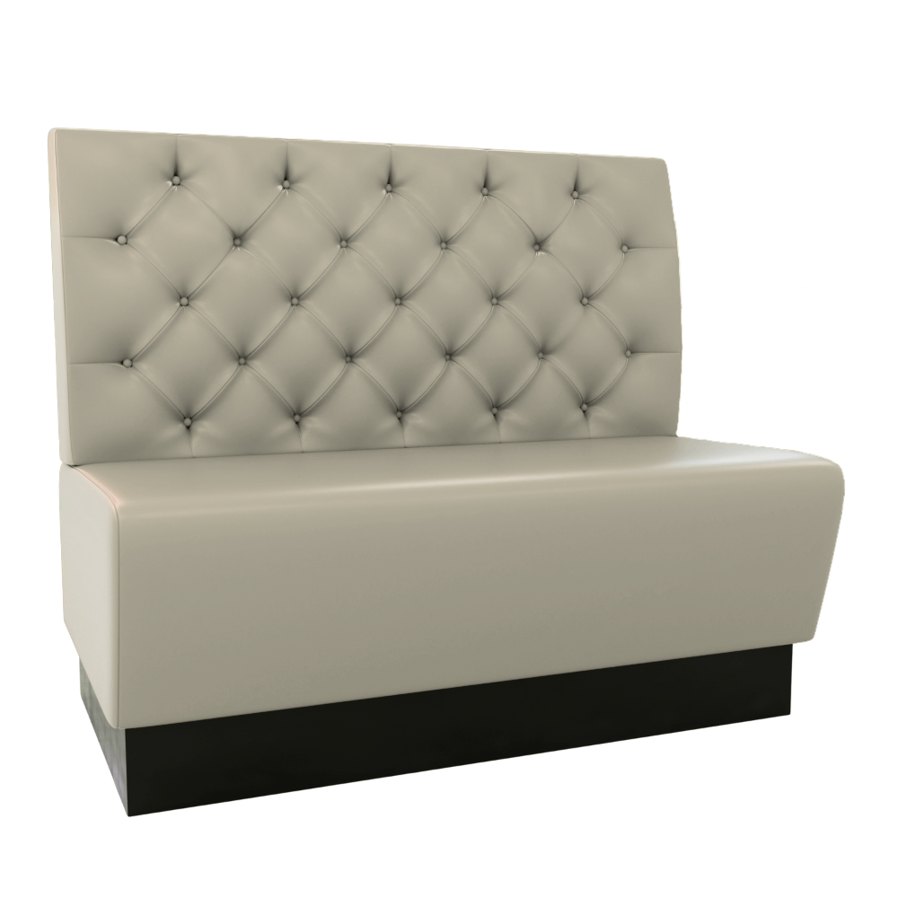 Amsterdam similicuir Chesterfield taupe