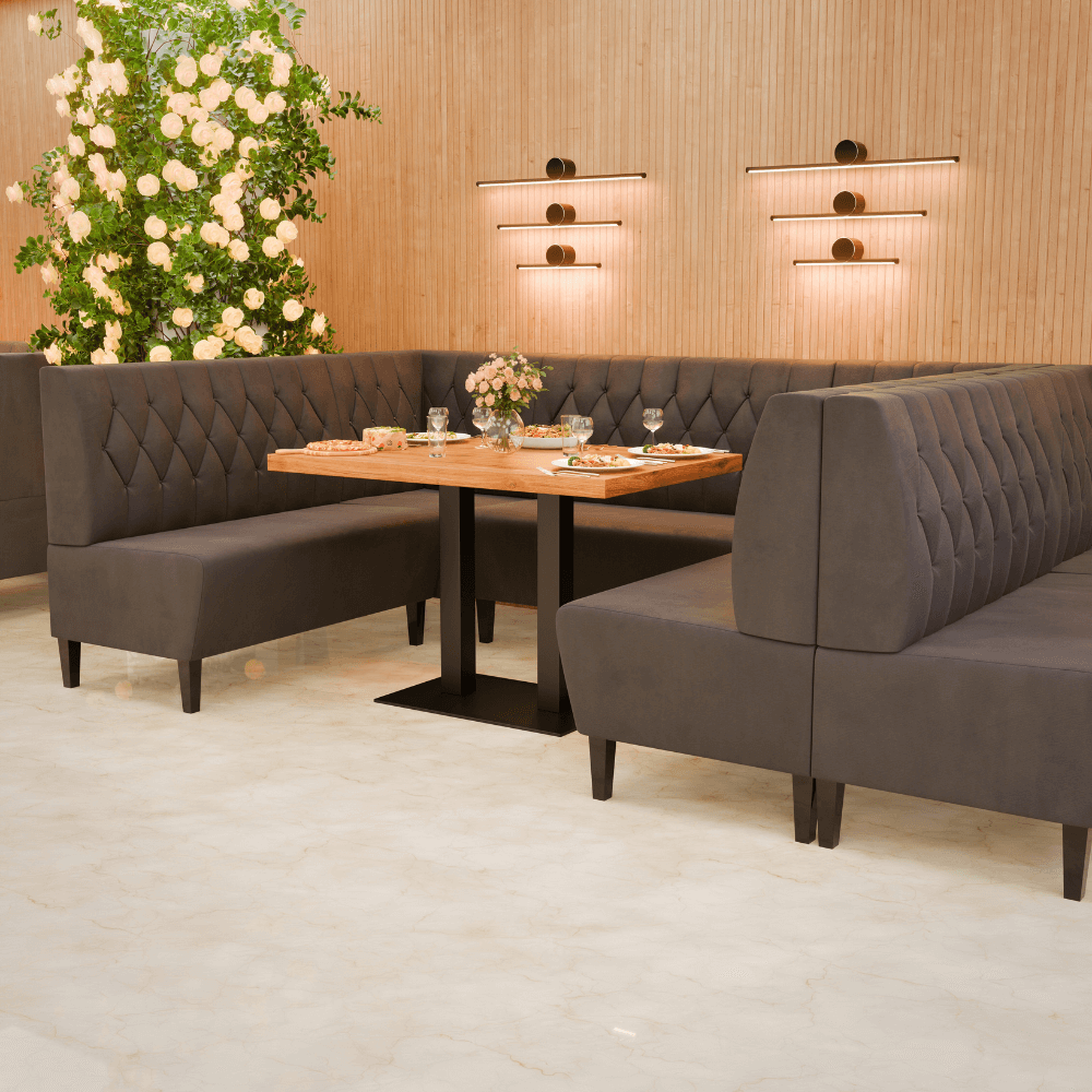 Paris tissu velours diamant référence 1 anthracite