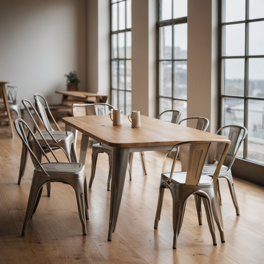 Chaises de style Tolix
